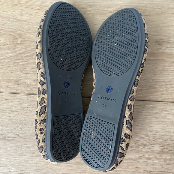 Leopard Print Rothy’s Women's Loafers Size 7.5 - Picture 2 of 5